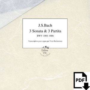 J.S.Bach: ALL 3 volumes Sonata & Partita BWV1001-1006 PDF