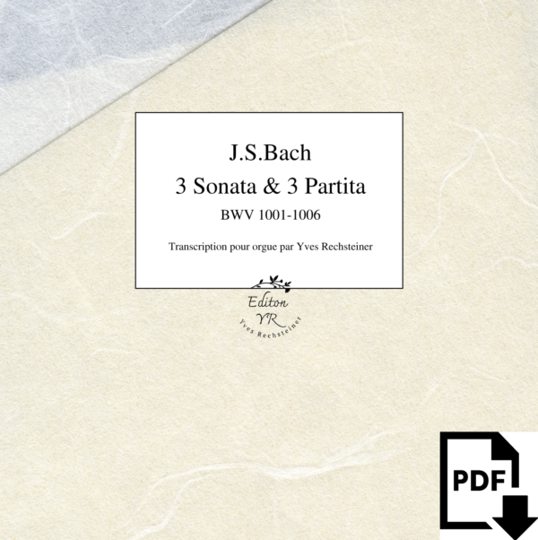 J.S.Bach: ALL 3 volumes Sonata & Partita BWV1001-1006 PDF